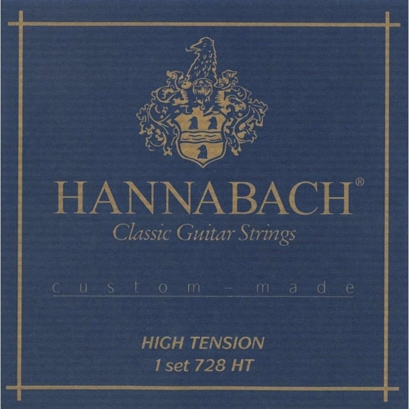Hannabach 7164969 Struny do gitary klasycznej Seria 728 High Tension Custom Made